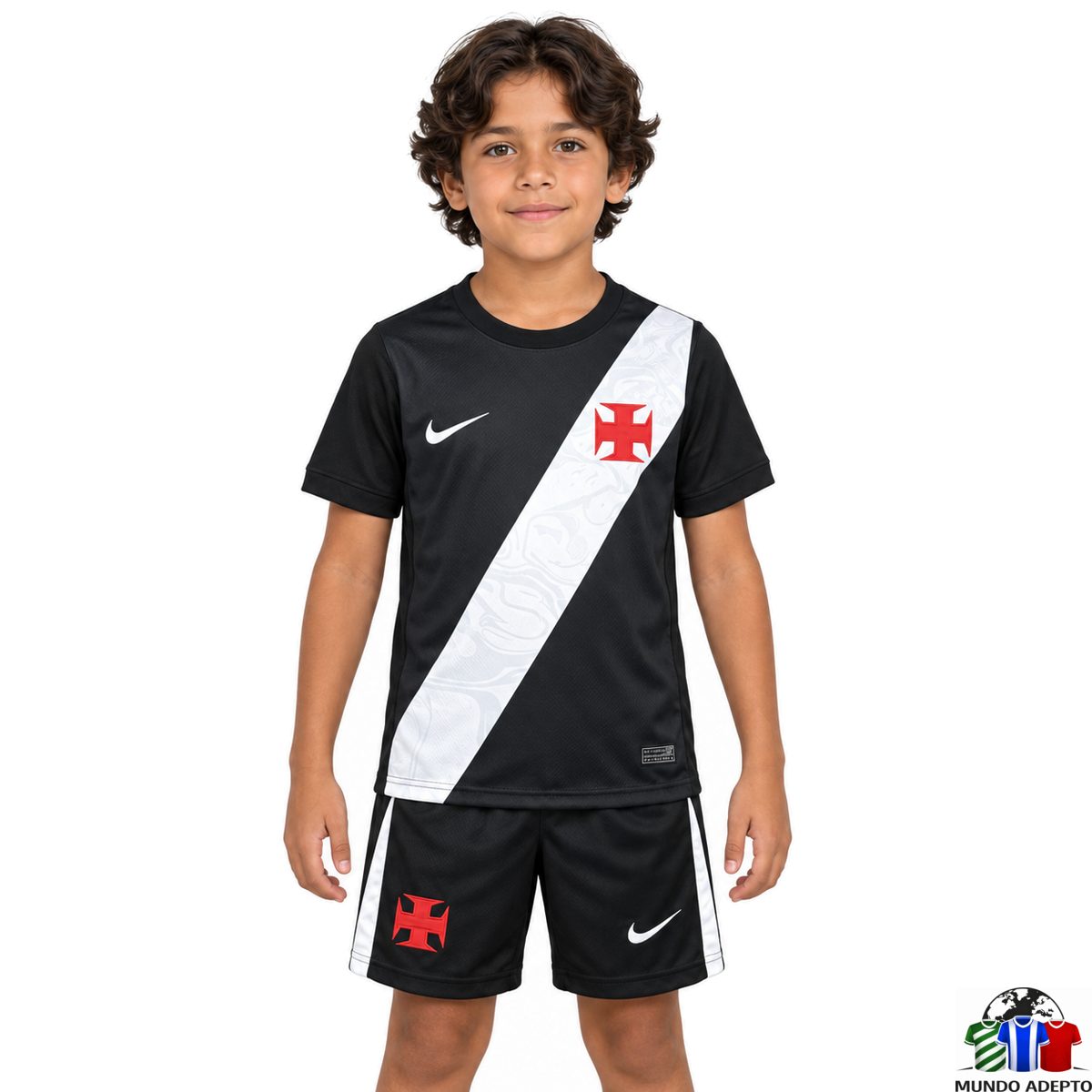 Camisola Conjunto Infantil Vasco da Gama Principal - 26/27