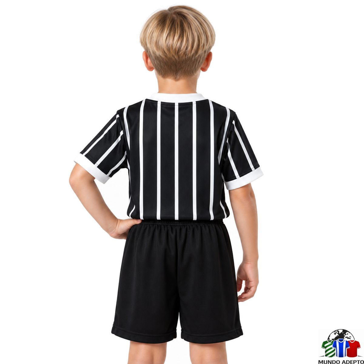 Camisola Conjunto Infantil Corinthians Alternativo - 26/27