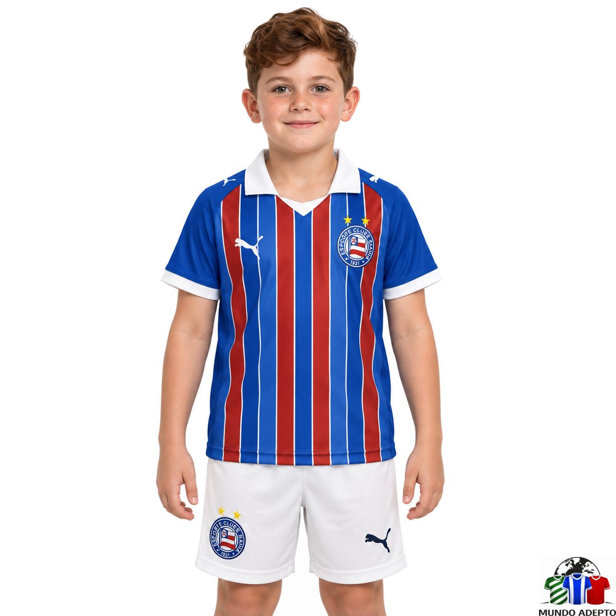 Camisola Conjunto Infantil Bahia Alternativo - 26/27
