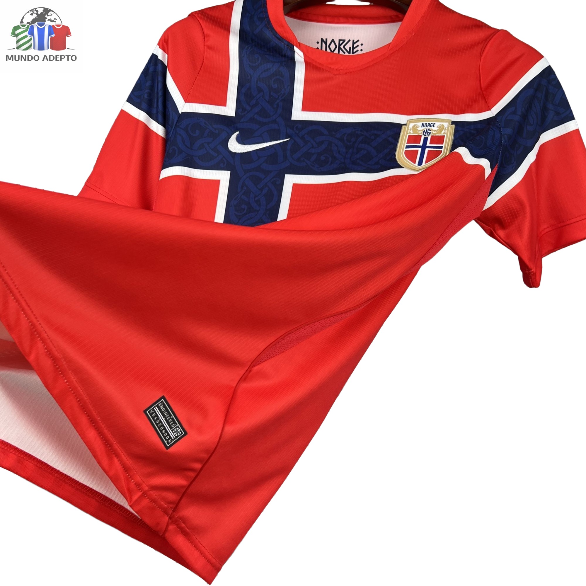 Camisola Noruega Principal - Mundial 2026 3
